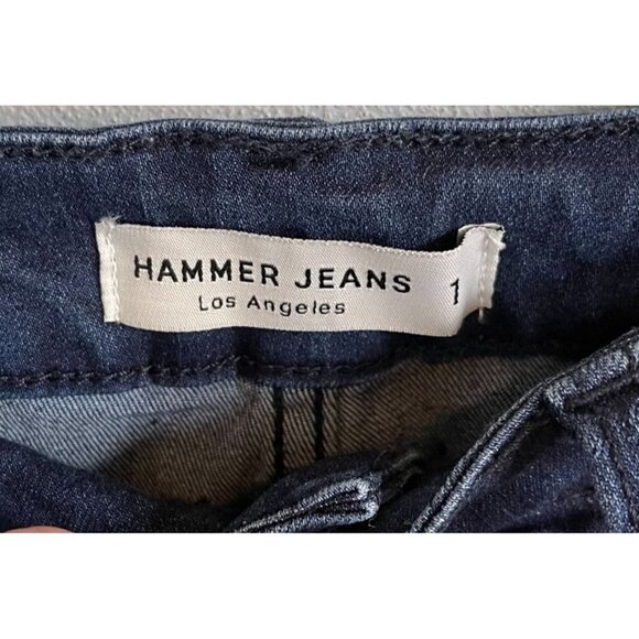 Hammer Jeans Womens Dark Wash Skinny Jegging Mid Rise Jeans Size 1 - Picture 8 of 9